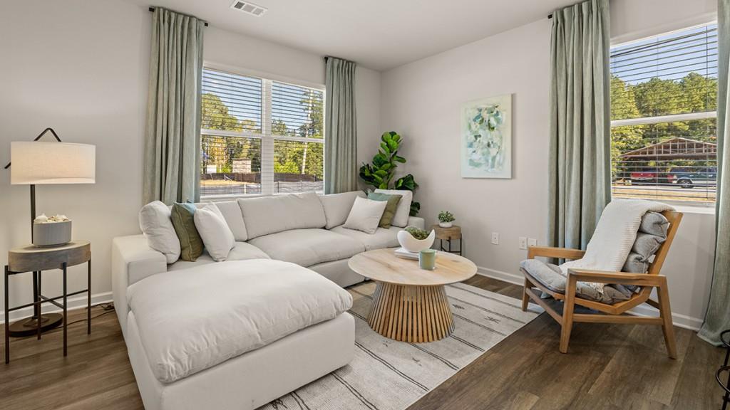 4 Sweetspire Drive Northwest Rome, GA 30165 - Photo 16 of 47 a living room with furniture and a large window