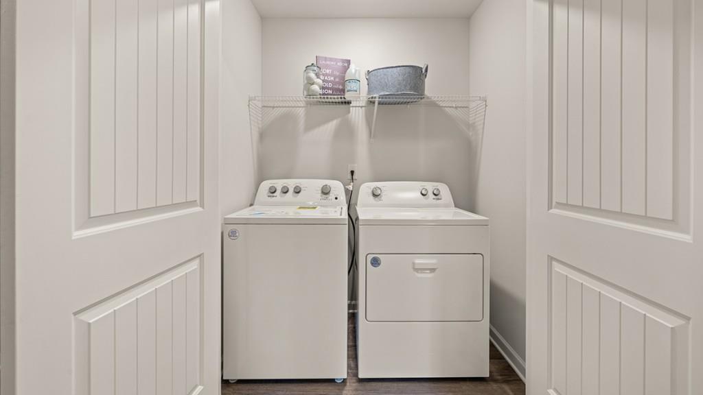 4 Sweetspire Drive Northwest Rome, GA 30165 - Photo 38 of 47 a utility room with dryer and washer