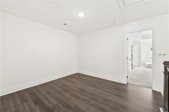 wooden floor in an empty room
