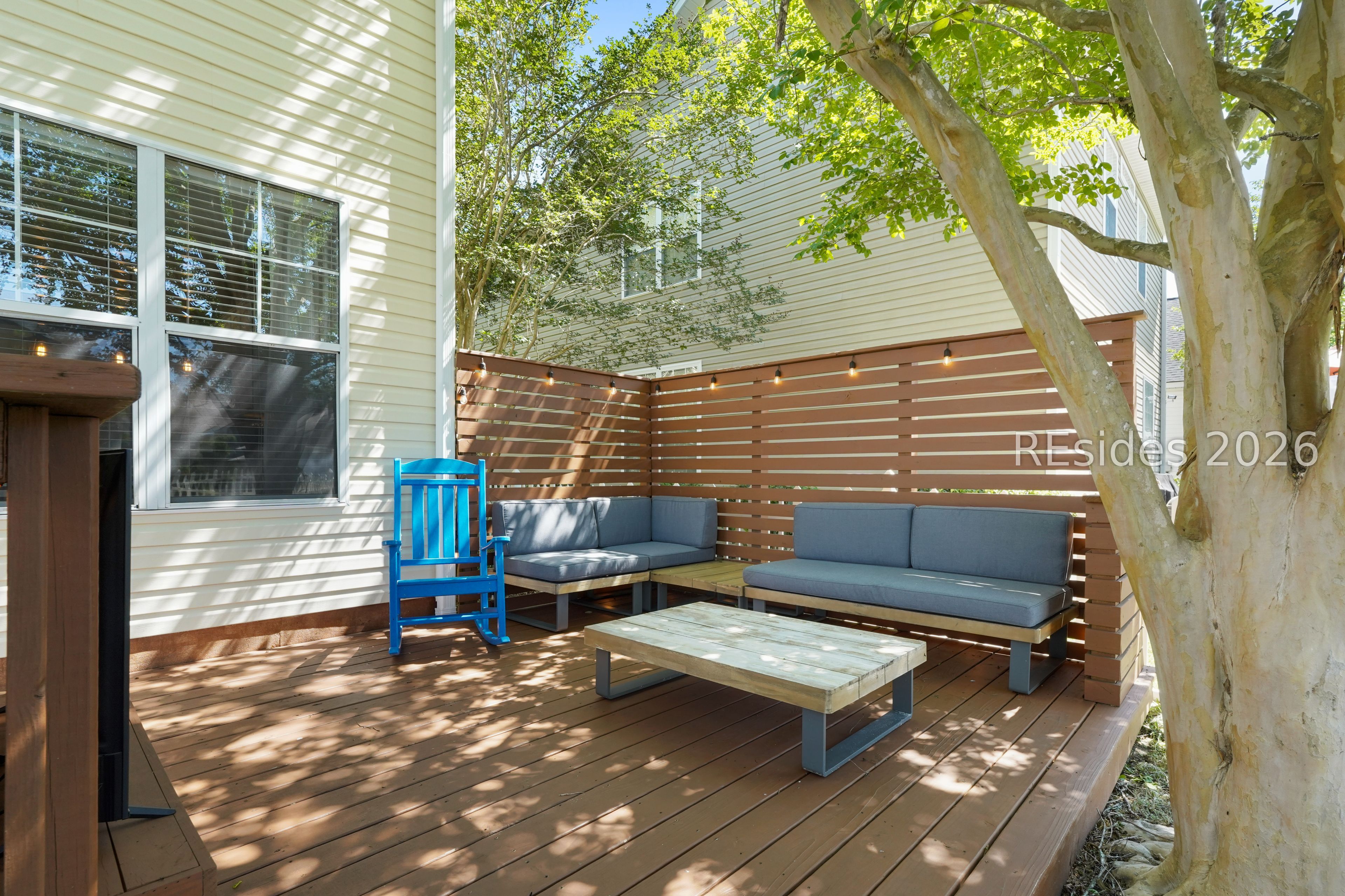 47 5th Avenue Bluffton, SC 29910 - Photo 33 of 44 Great outside entertaining space with deck