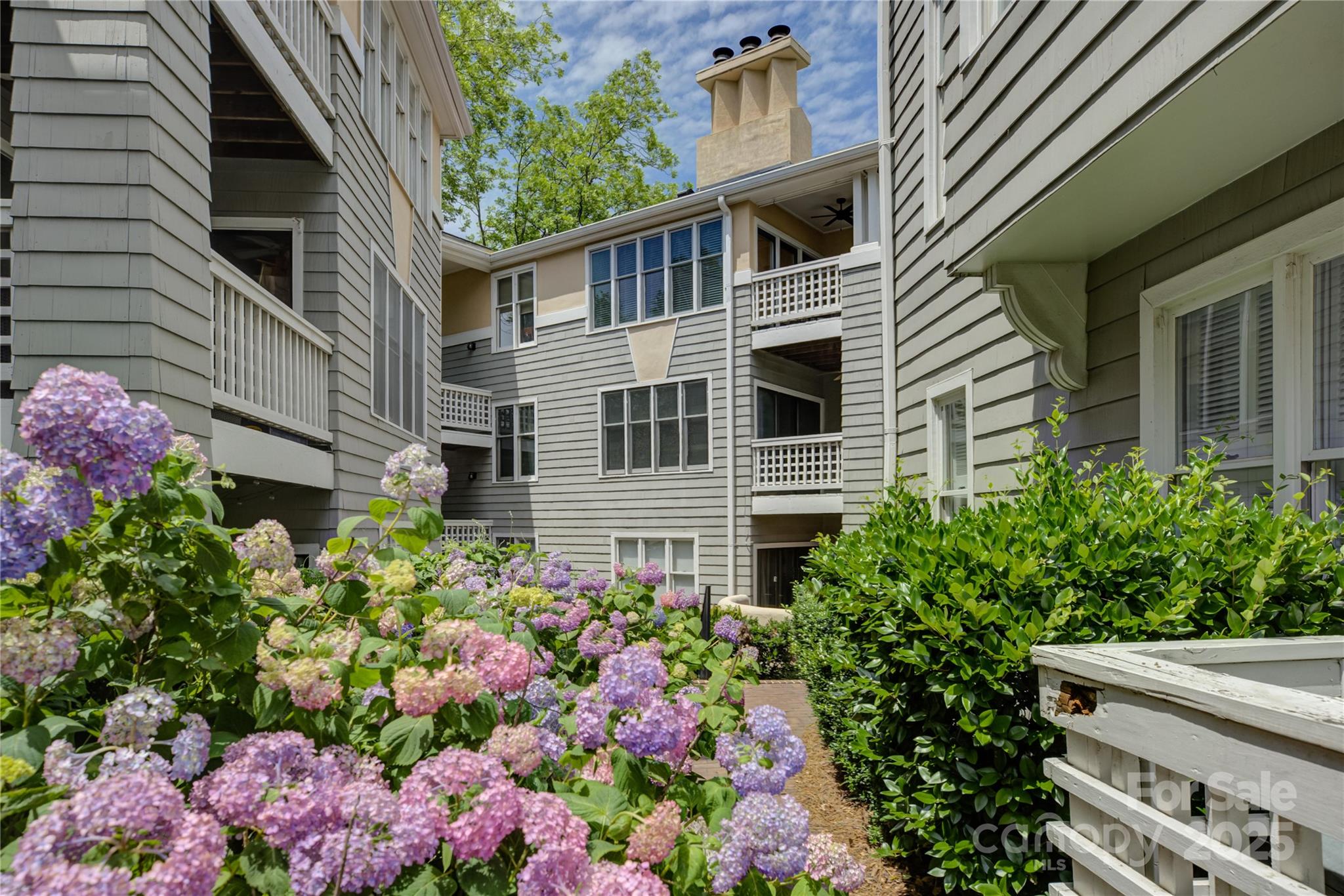 226 Queens Road, Unit 68 Charlotte, NC 28204 - Photo 34 of 40 a front view of a house with a yard
