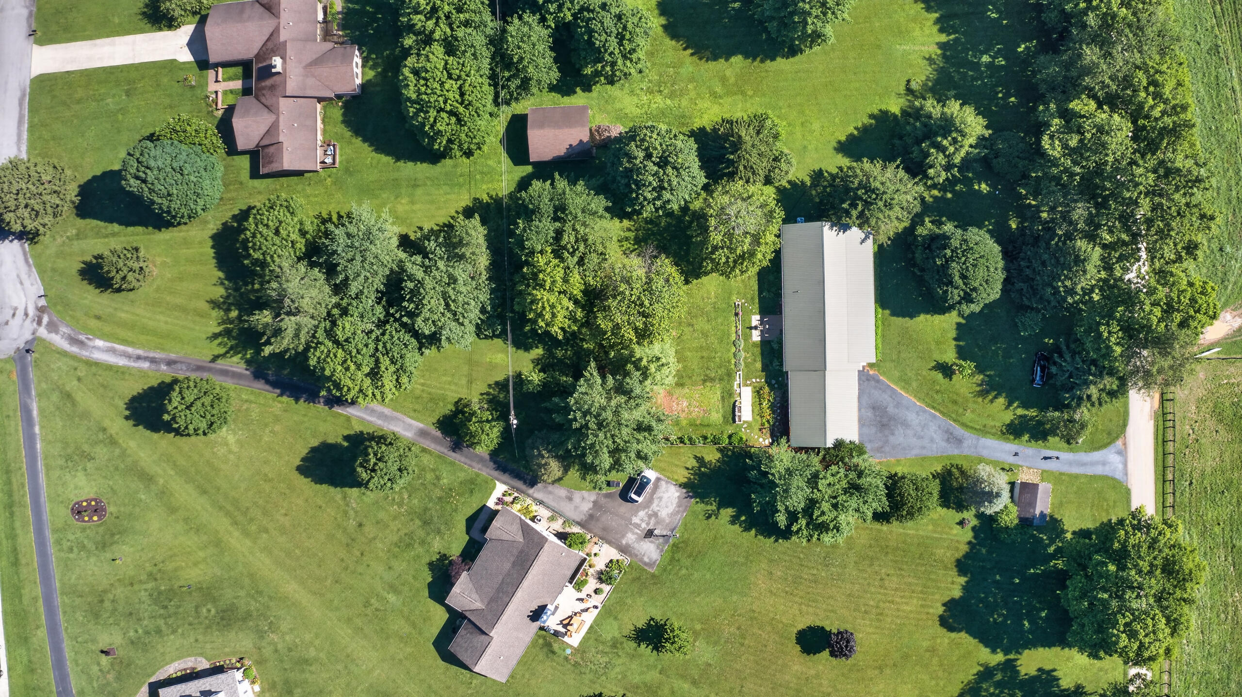600 Allen Ison Road Harrodsburg, KY 40330 - Photo 39 of 43 Aerial View of Property
