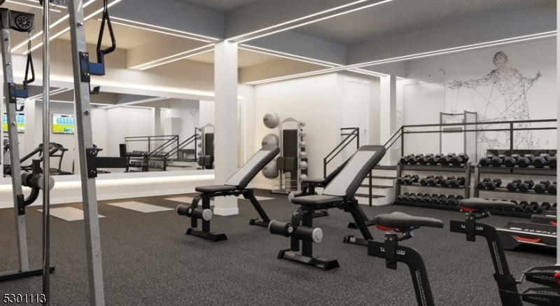 2003 Morris Avenue, Unit 209 Union, NJ 07083 - Photo 6 of 9 a view of a room with gym equipment