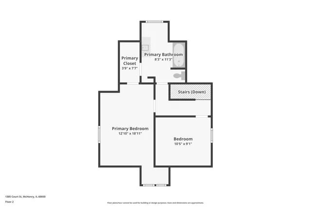 $199,900 | 1305 Court Street, McHenry, IL 60050