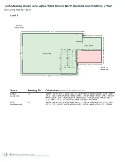 $975,000 | 1265 Meadow Queen Lane, Apex, NC 27502
