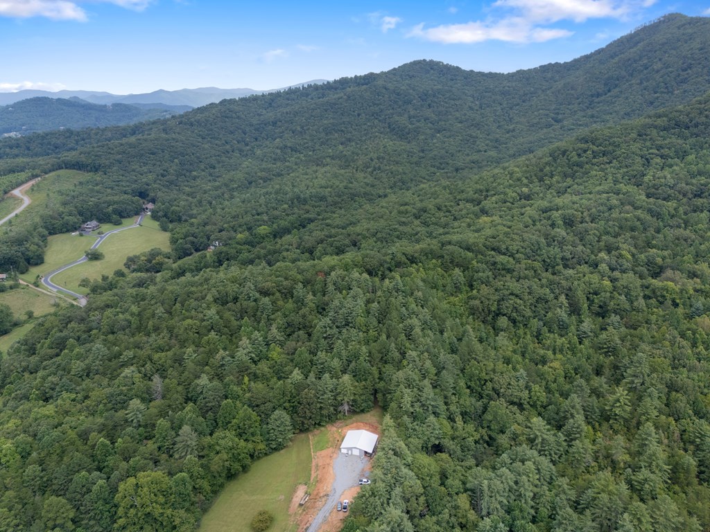 115 Ash Loop Road Hayesville, NC 28904 - Photo 17 of 37 a aerial view of a house with a yard