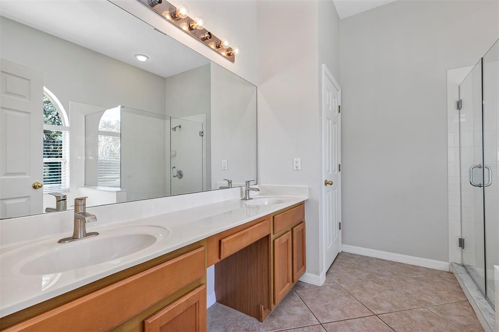 1816 Cherry Ridge Drive Lake Mary, FL 32746 - Photo 24 of 64 a bathroom with a sink and a mirror