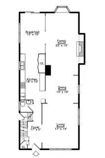 a picture of a wall with a white building