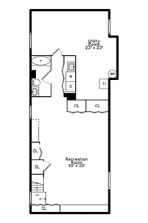 a picture of a floor plan