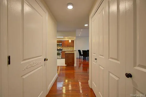 a view of city from a balcony