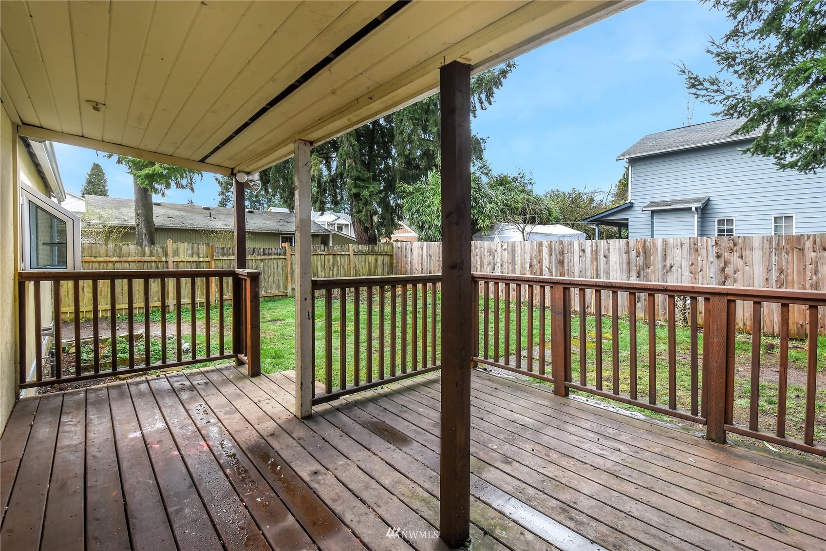 6422 Cady Road Everett, WA 98203 - Photo 16 of 21 a view of a wooden deck