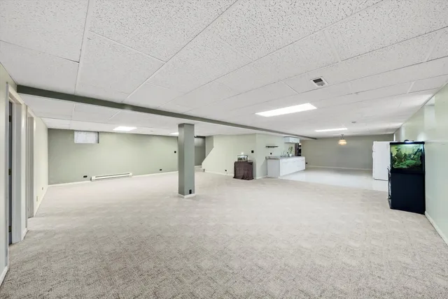 a view of empty room