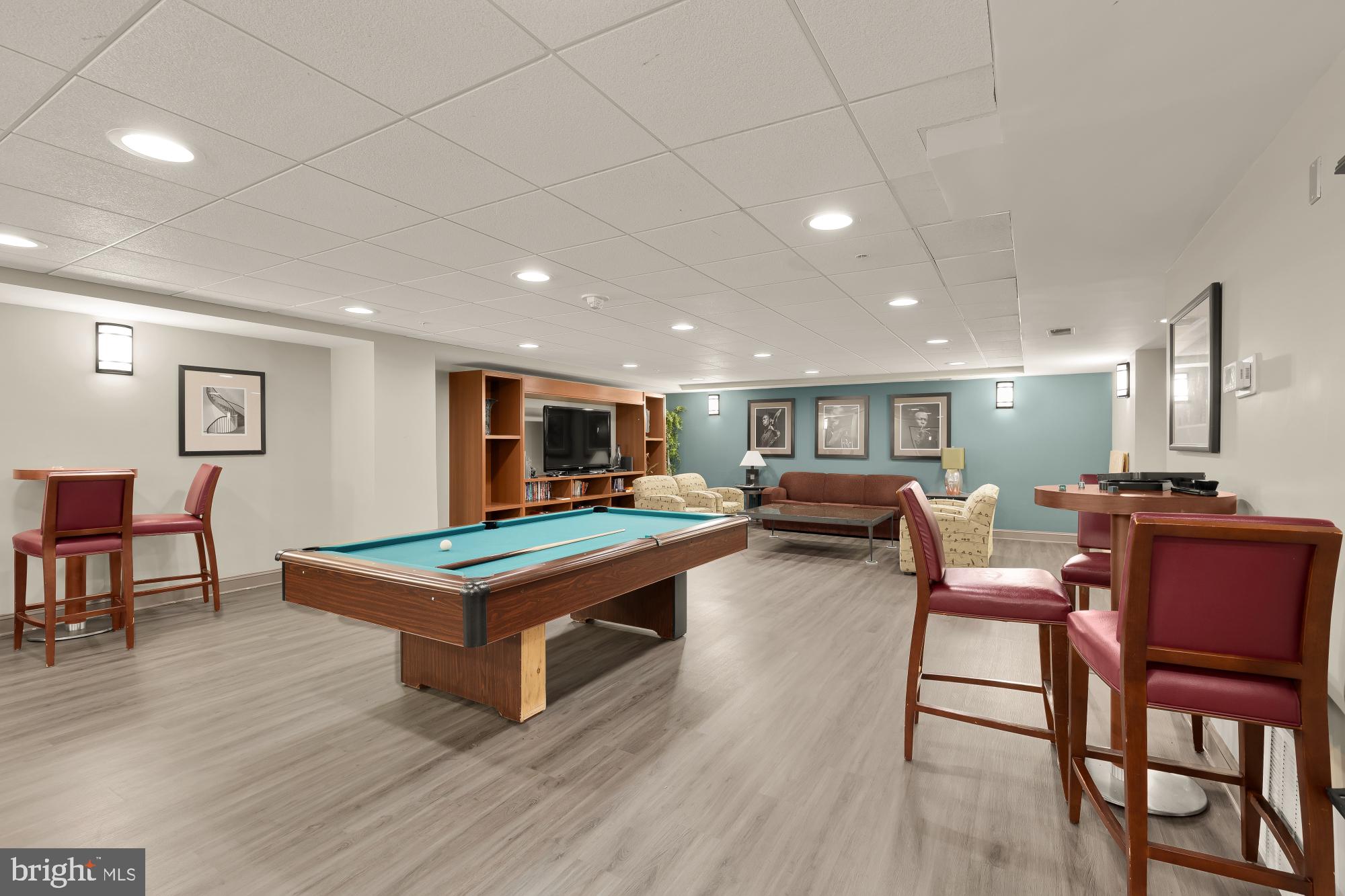 7915 Eastern Avenue Northwest, Unit 1014 Silver Spring, MD 20910 - Photo 27 of 33 Media and party room in building