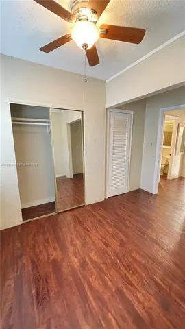 a view of a car parked in garage