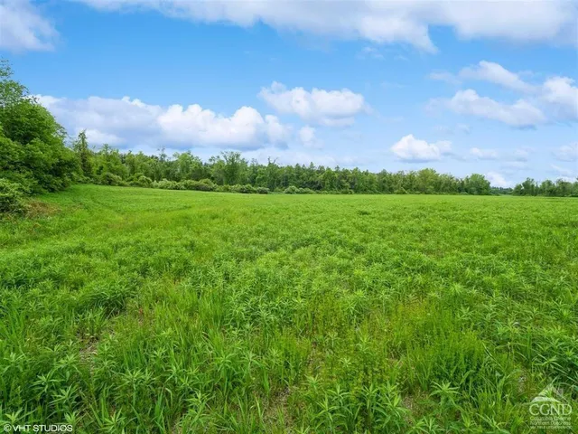 a view of a city and mountains