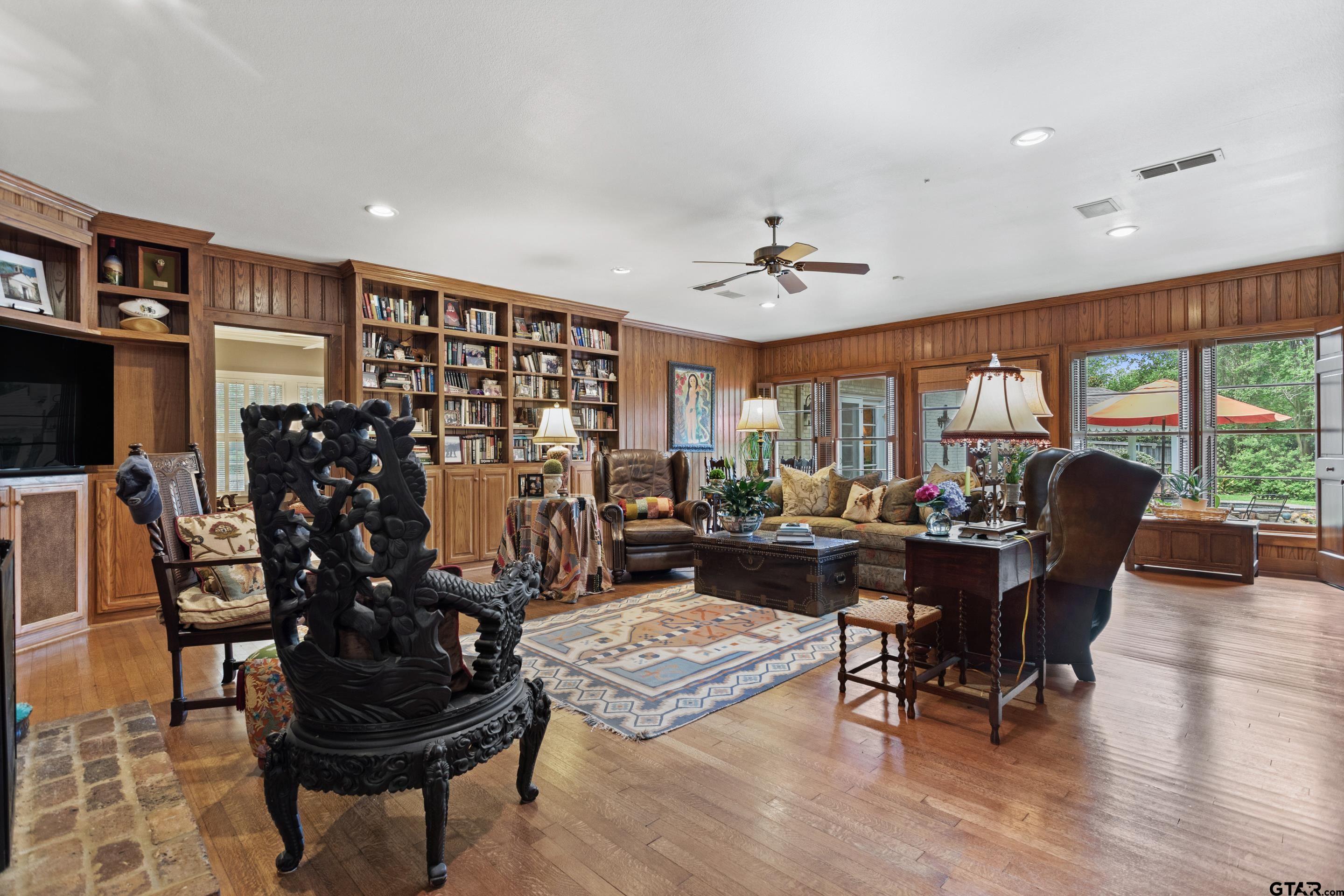 2631 Old Bullard Road Tyler, TX 75701 - Photo 10 of 43 a living room with furniture and a large window