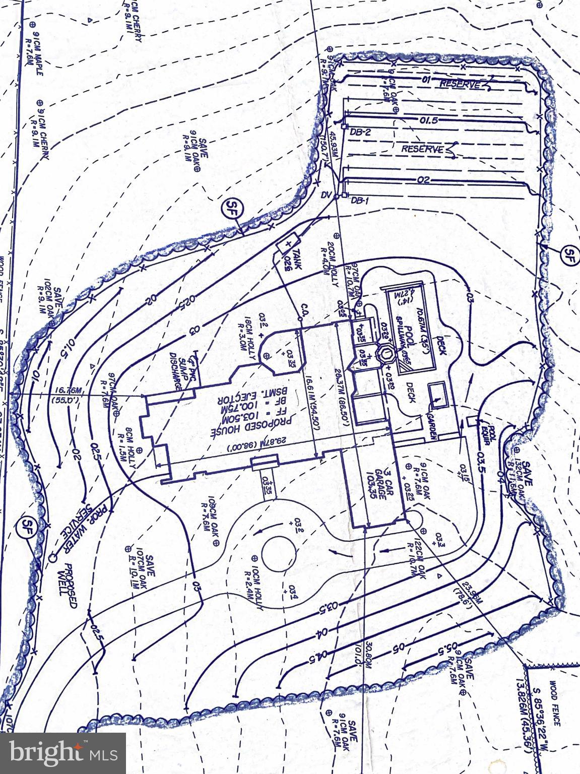 337 Springvale Road Great Falls, VA 22066 - Photo 117 of 120 Plans showing where a pool can go.