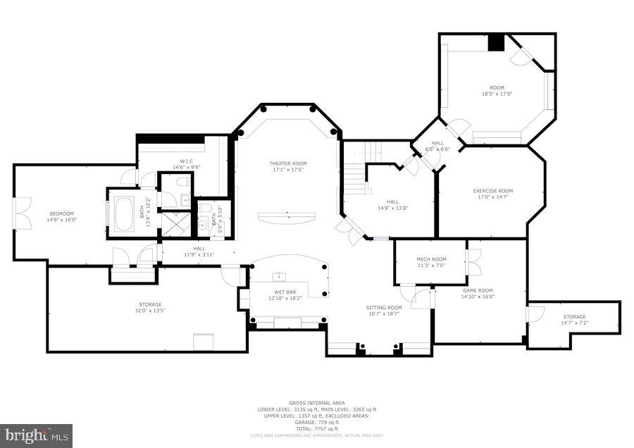 337 Springvale Road Great Falls, VA 22066 - Photo 118 of 120 Floor plans of lower level