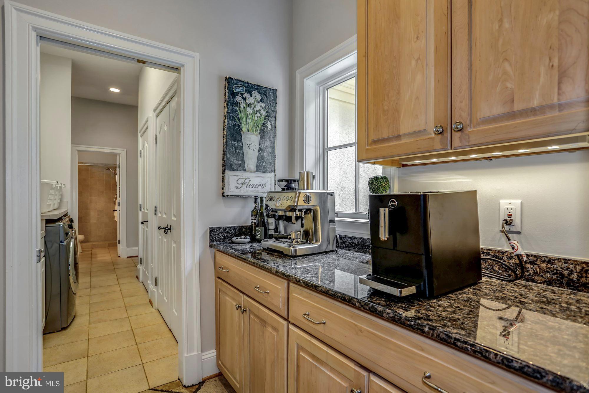 337 Springvale Road Great Falls, VA 22066 - Photo 31 of 120 a kitchen with stainless steel appliances granite countertop a refrigerator and a sink