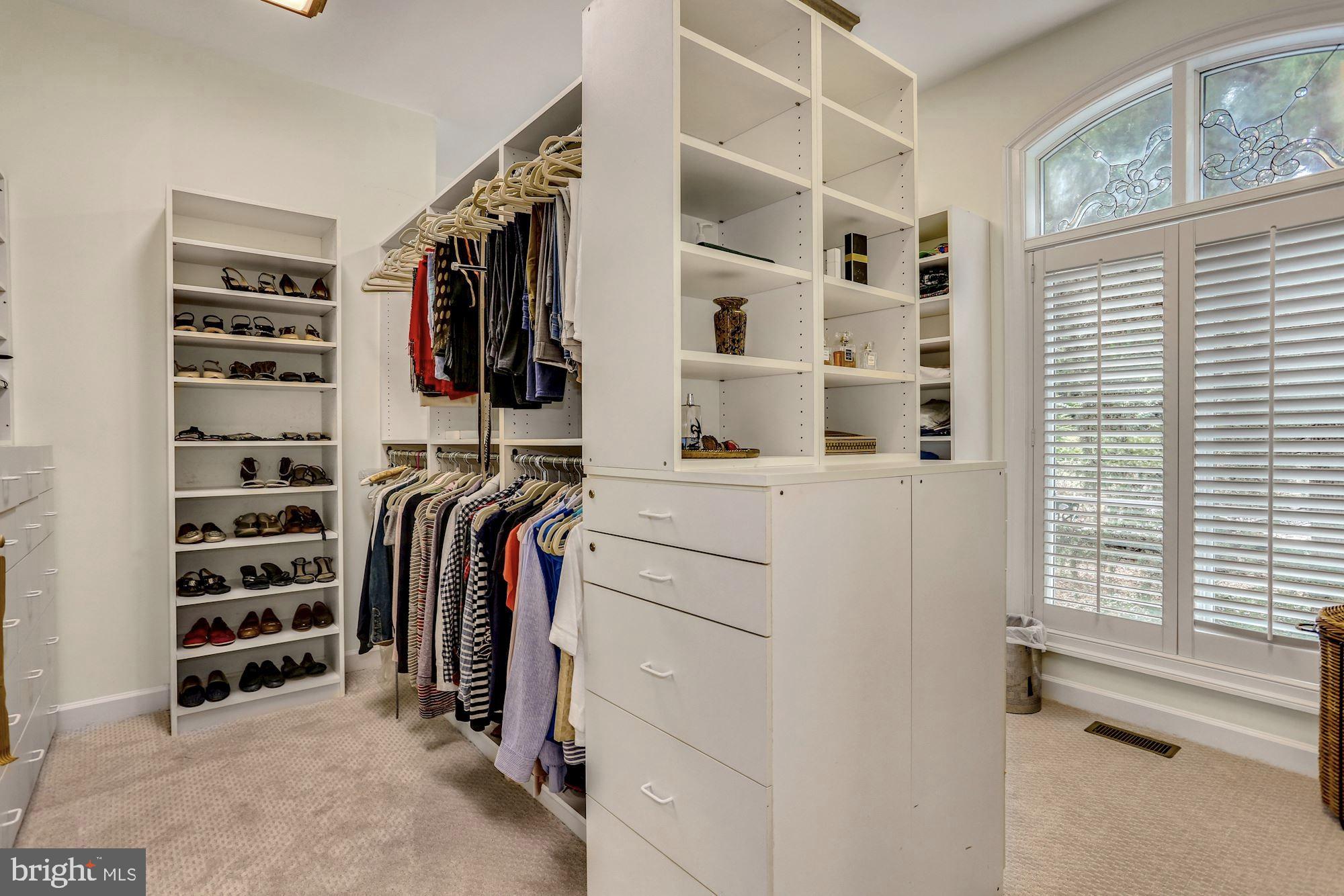 337 Springvale Road Great Falls, VA 22066 - Photo 47 of 120 a view of walk in closet with clothes and shoes