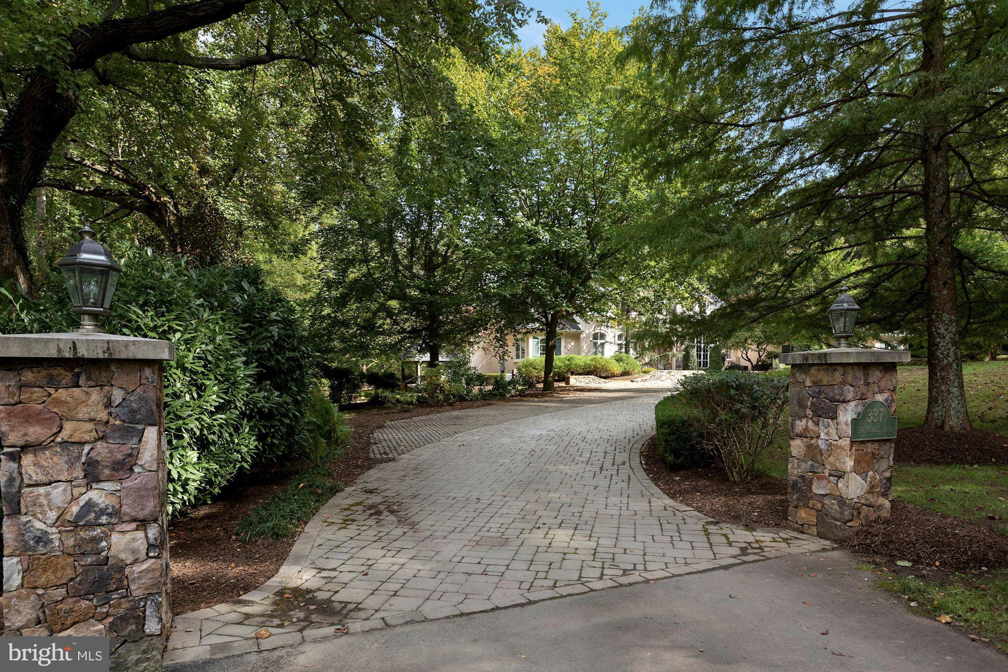 337 Springvale Road Great Falls, VA 22066 - Photo 7 of 120 Custom paved driveway