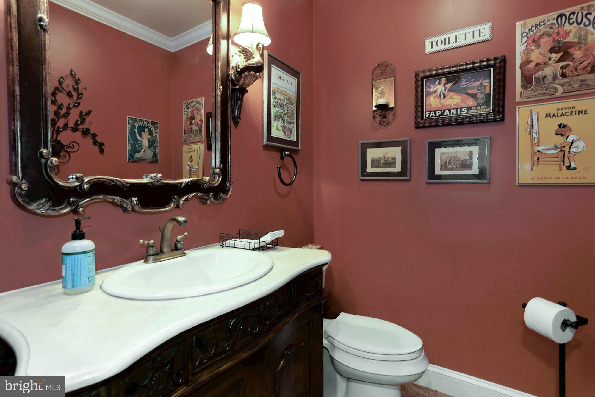 337 Springvale Road Great Falls, VA 22066 - Photo 66 of 120 Lower level powder room