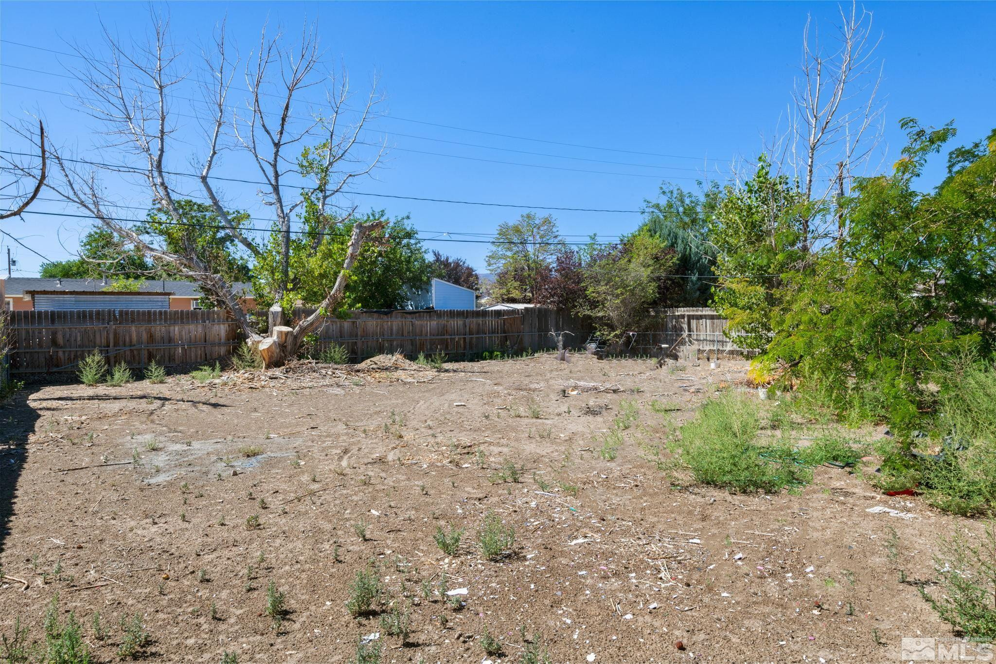 335 West Cedar Street Fernley, NV 89408 - Photo 22 of 26 a view of backyard and tree