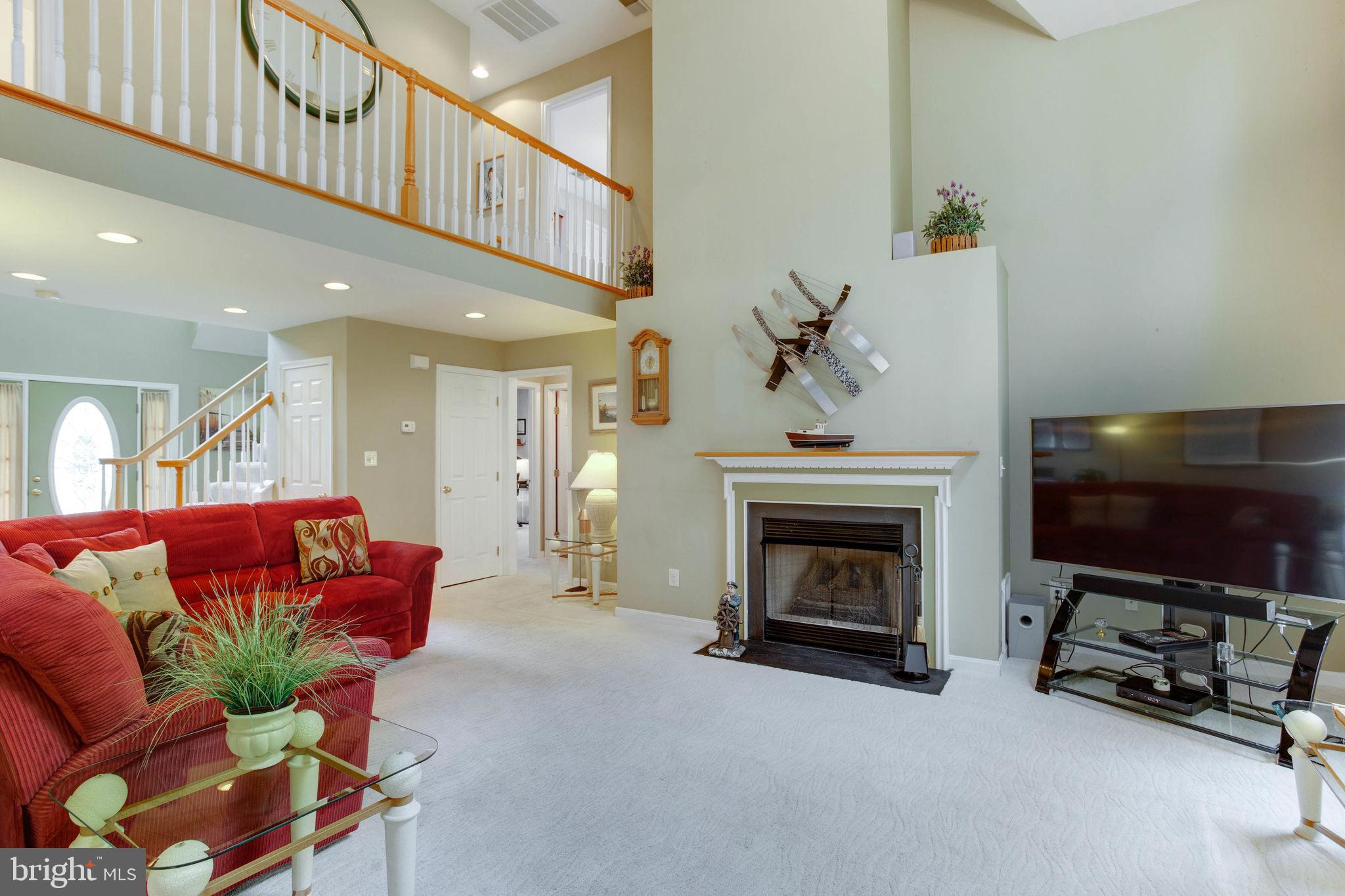 3931 Germantown Road Edgewater, MD 21037 - Photo 13 of 42 Two Story Family Room With Gas Fireplace