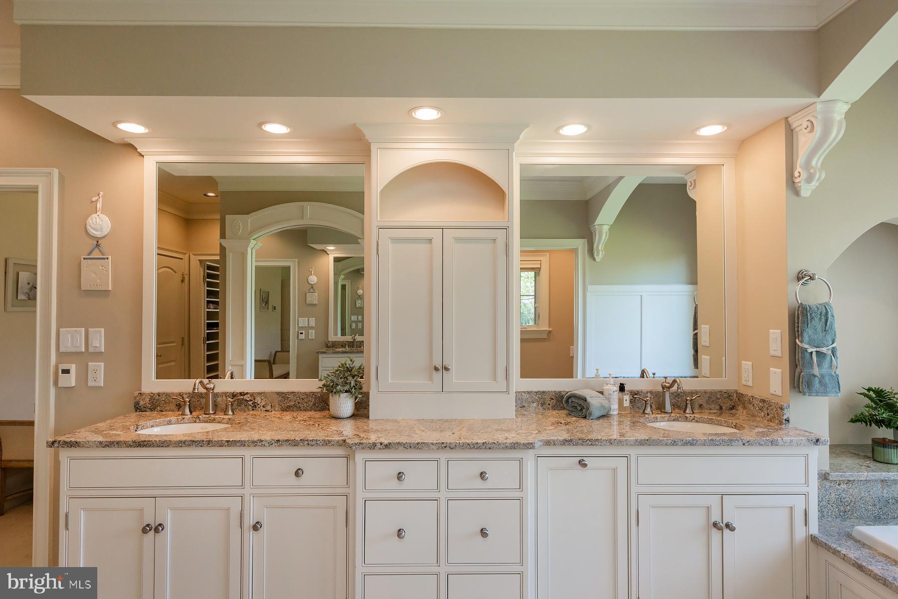 801 Greenside Drive Lititz, PA 17543 - Photo 29 of 57 a bathroom with double vanity sinks and a mirror