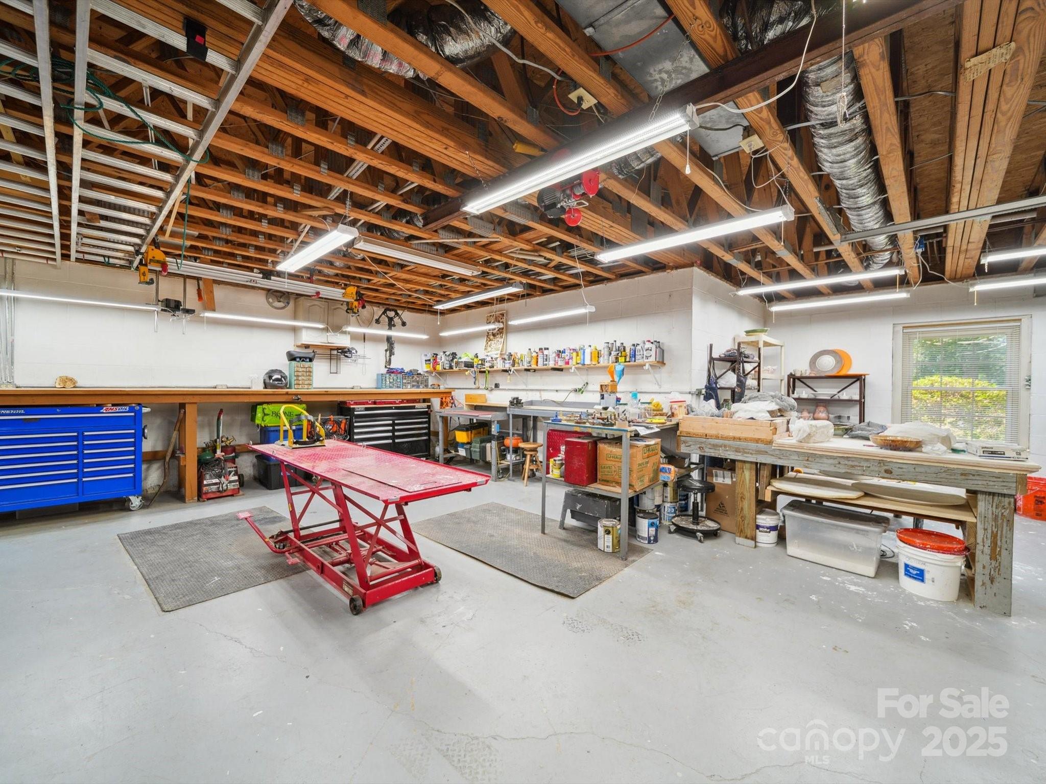 394 Gold Mine Road Wadesboro, NC 28170 - Photo 30 of 39 a view of a room with lots of storage