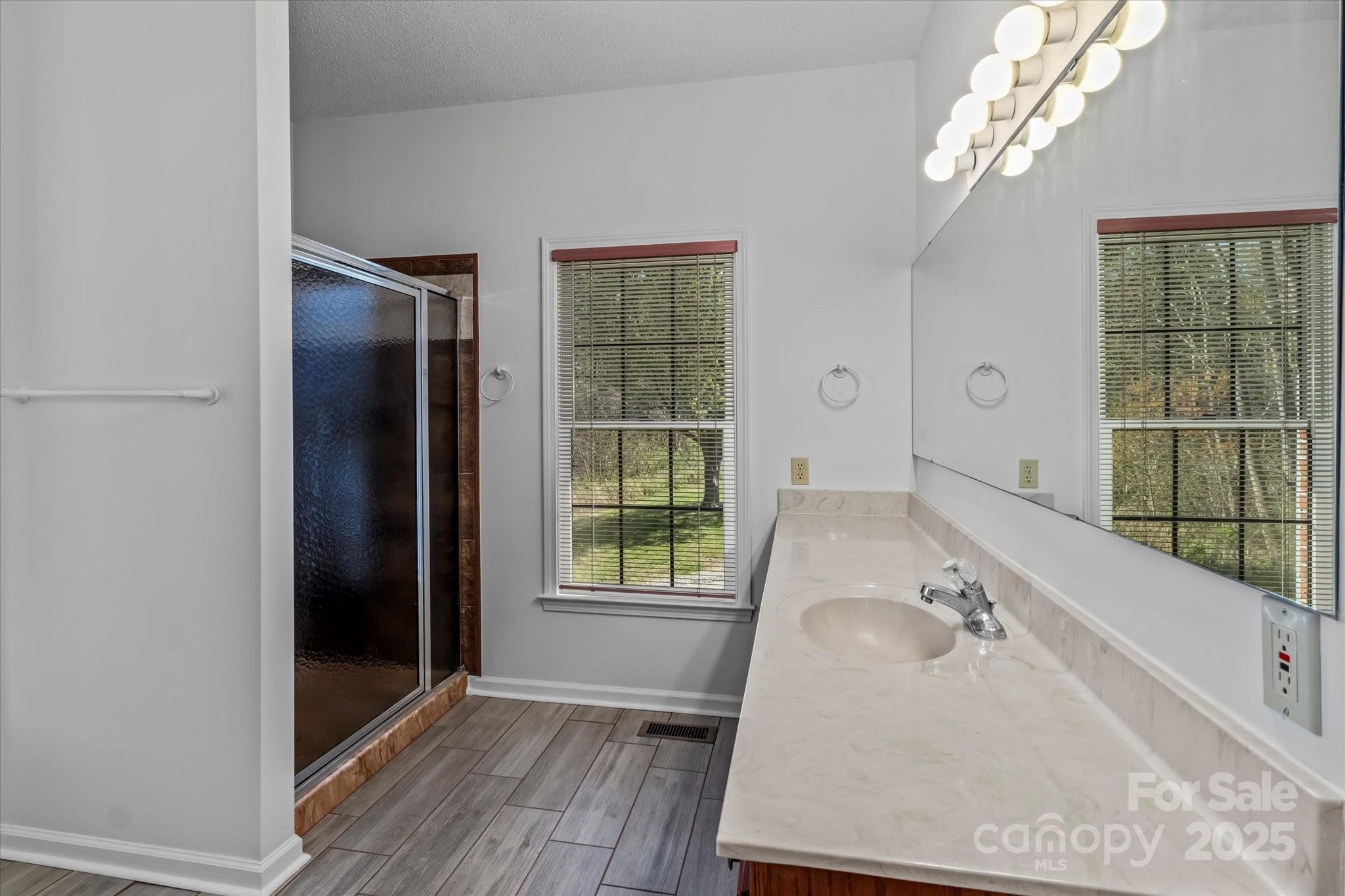 1030 Hurley School Road Salisbury, NC 28147 - Photo 16 of 48 a bathroom with a tub sink and window