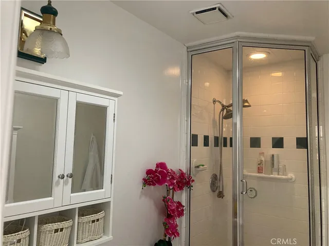 a view of an entryway with a fireplace