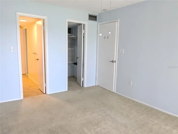 a view of empty room