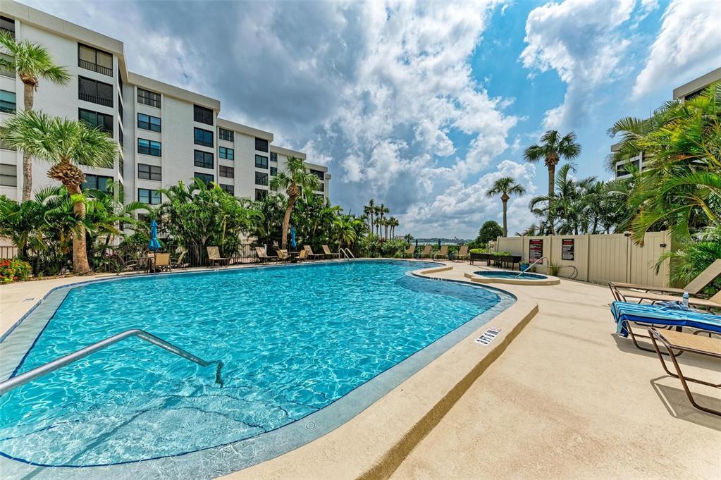 8735 Midnight Pass Road, Unit 107B Sarasota, FL 34242 - Photo 46 of 55 a view of outdoor space yard and patio