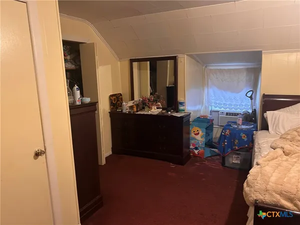 a room with storage and utility