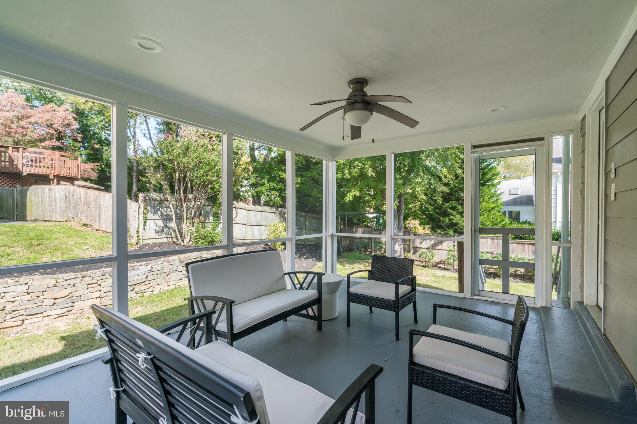 5507 Durbin Road Bethesda, MD 20814 - Photo 40 of 50 Screen porch off kitchen