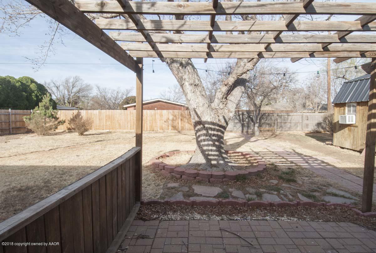 3414 South Rusk Street Amarillo, TX 79109 - Photo 26 of 32 PATIO VIEW 2