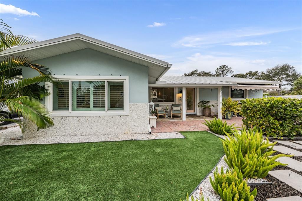 2020 Culberson Avenue Dunedin, FL 34698 - Photo 28 of 52 a house view with a garden space