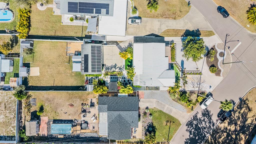 2020 Culberson Avenue Dunedin, FL 34698 - Photo 49 of 52 aerial view of multiple houses with a street