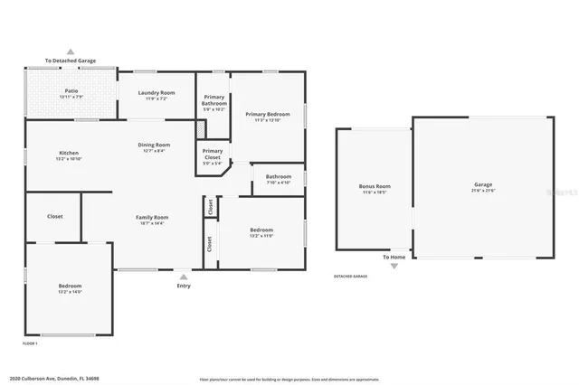 $749,000 | 2020 Culberson Avenue, Dunedin, FL 34698