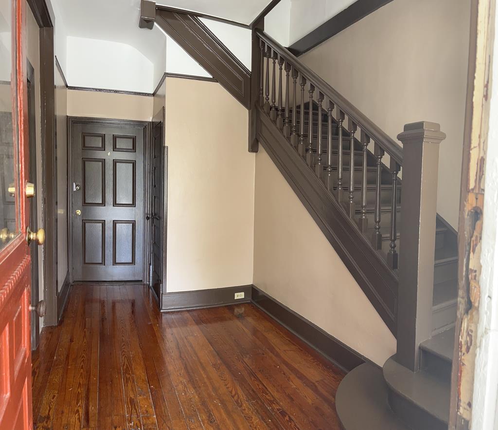 1231 18th Street, Unit D Columbus, GA 31901 - Photo 3 of 14 a view of entryway with wooden floor