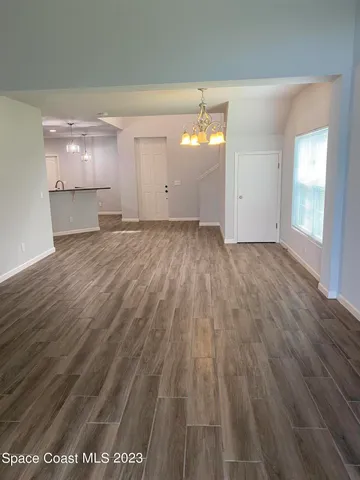 wooden floor in an empty room