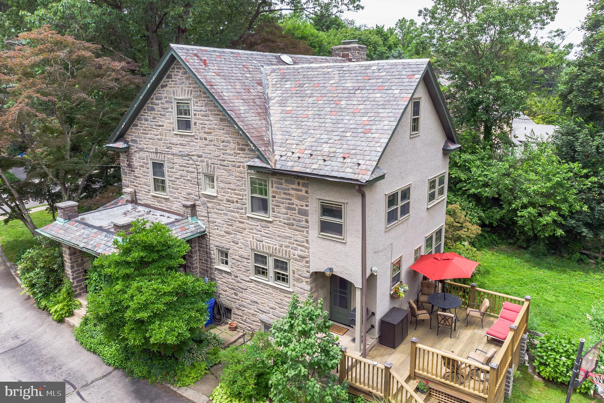 417 East Waverly Road Wyncote, PA 19095 - Photo 41 of 54 Aerial view - exterior side