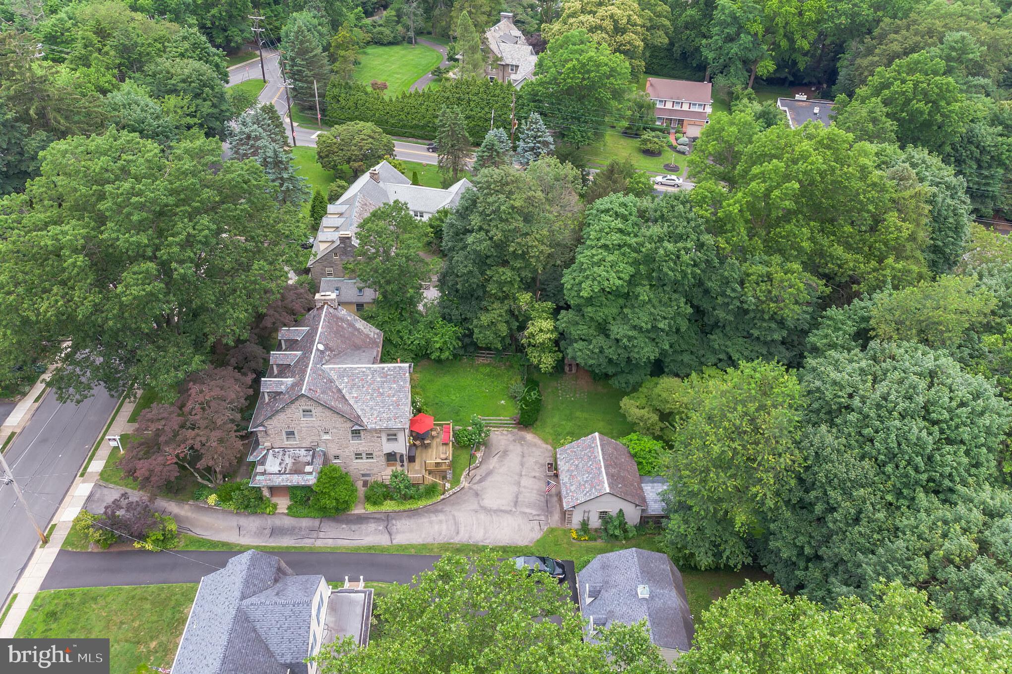 417 East Waverly Road Wyncote, PA 19095 - Photo 49 of 54 Aerial view