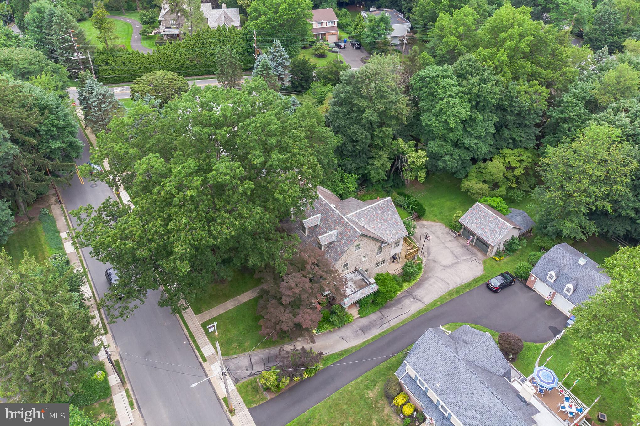 417 East Waverly Road Wyncote, PA 19095 - Photo 53 of 54 Aerial view