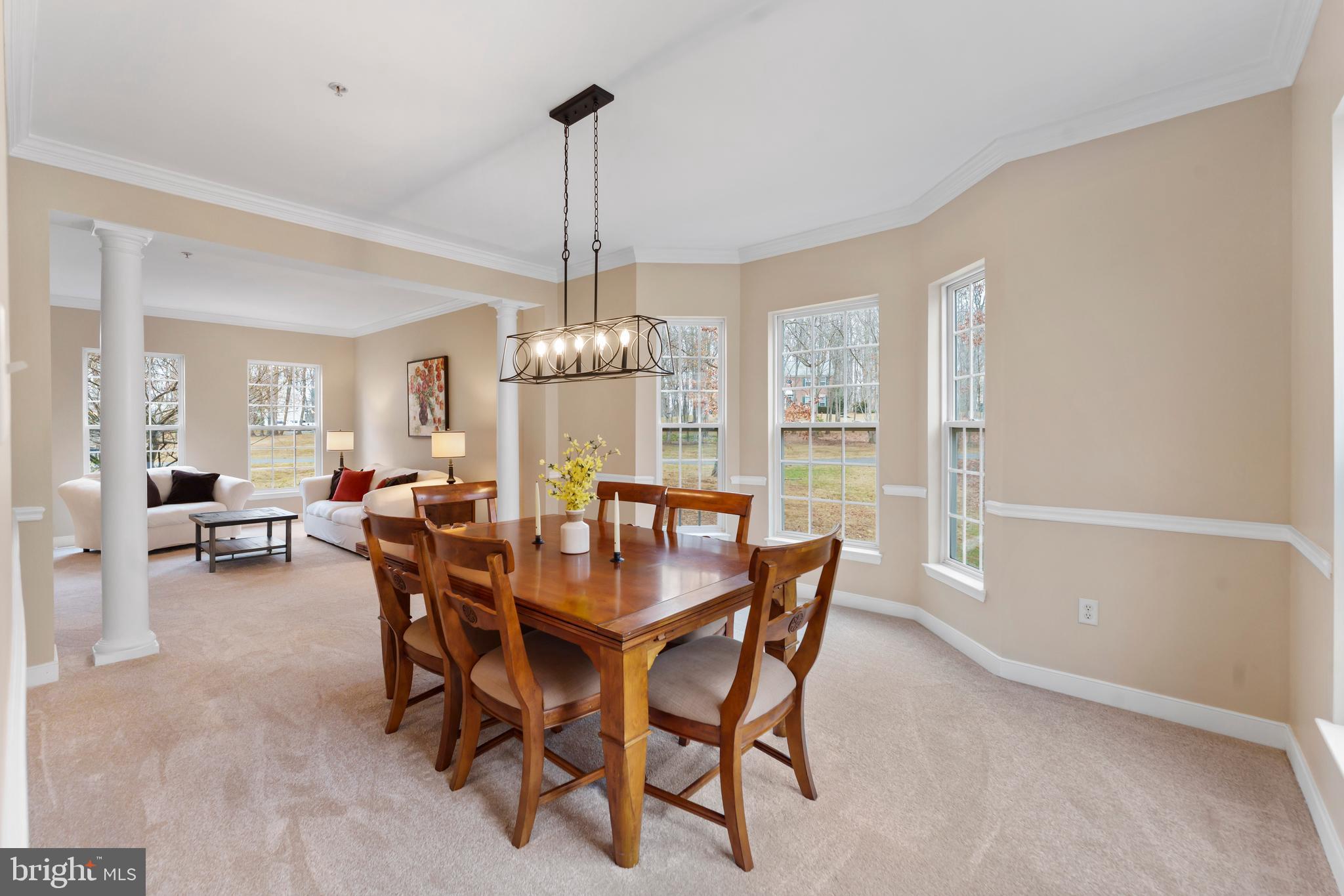 934 Zenith Drive Freeland, MD 21053 - Photo 12 of 50 a view of a dining room with furniture window and wooden floor