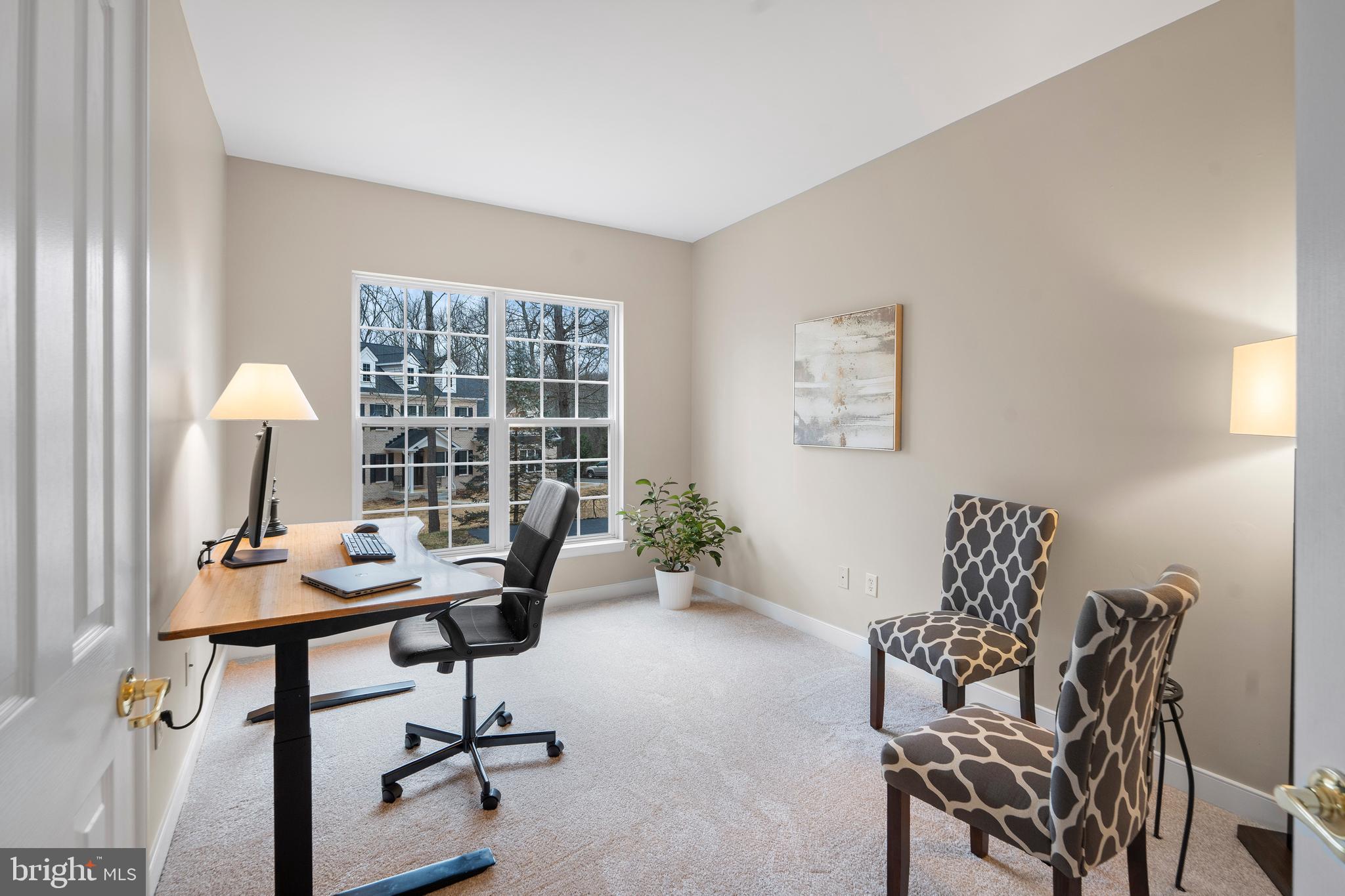 934 Zenith Drive Freeland, MD 21053 - Photo 23 of 50 a view of a workspace with furniture and a window