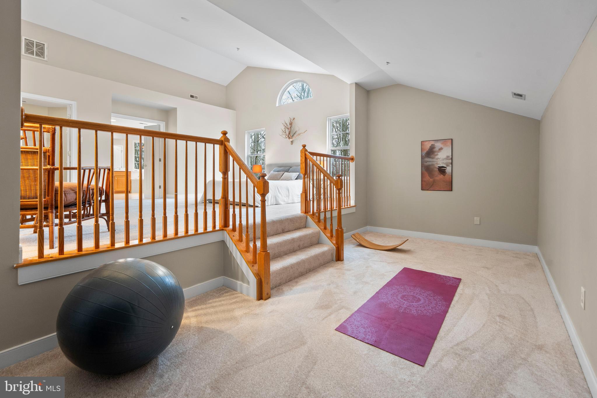 934 Zenith Drive Freeland, MD 21053 - Photo 30 of 50 a view of a livingroom with furniture and staircase