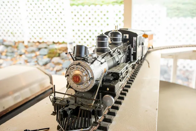 a car parked in garage