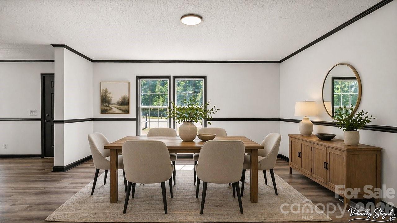 175 Fallsworth Court Salisbury, NC 28147 - Photo 13 of 35 a view of a dining room with furniture window and wooden floor